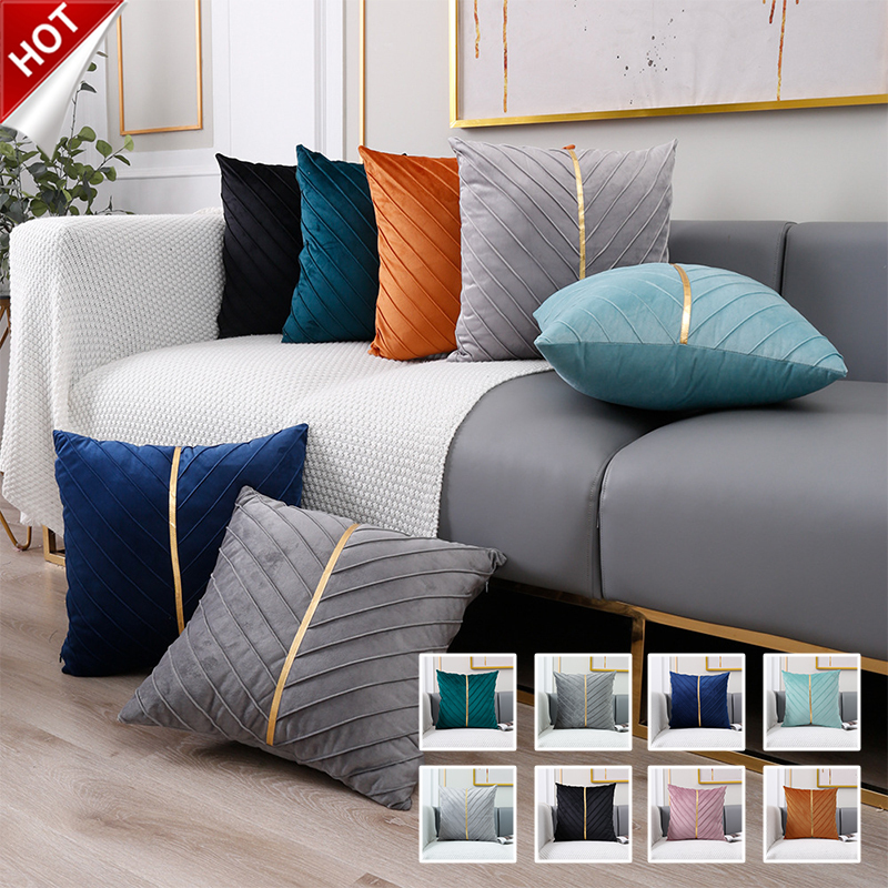 Foreign trade cross-border Dutch velvet crumpled pillowcase sofa waist by Amazon one drop shipping/