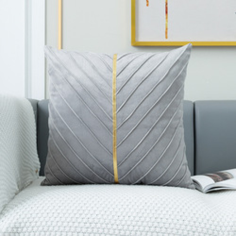 Foreign trade cross-border Dutch velvet crumpled pillowcase sofa waist by Amazon one drop shipping/