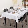 High-Quality 80 cm x 80 cm Square 100% Cotton According to Oeko-Tex 100 Made in China Modern Tablecloth for Any Occasion