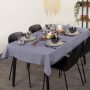High-Quality 80 cm x 80 cm Square 100% Cotton According to Oeko-Tex 100 Made in China Modern Tablecloth for Any Occasion