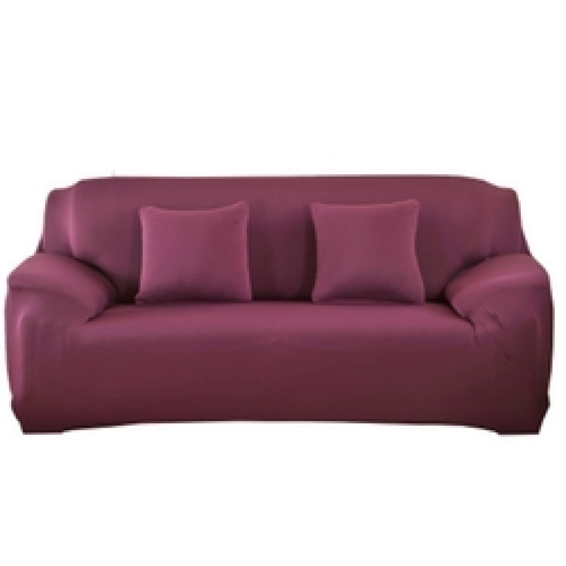 solid color stretch sofa cover for living room couch cover slipcover stretch armchair sofa cover elastic material