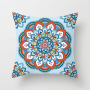 Garden Furniture Throw Pillow Cover, Retro Relax Arabic Cushion Cover/