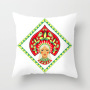 Garden Furniture Throw Pillow Cover, Retro Relax Arabic Cushion Cover/