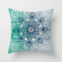Garden Furniture Throw Pillow Cover, Retro Relax Arabic Cushion Cover/