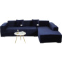 Velvet Plush L Shaped Sofa Cover for Living Room Elastic Furniture Couch Slipcover Chaise Longue Corner Sofa Cover Stretch