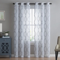Wholesale embroidered new model japanese curtains for the living room modern