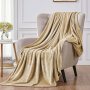 Burgundy Throw Flannel Winter Warm Blanket For Living Room Bed Velvet Blanket/