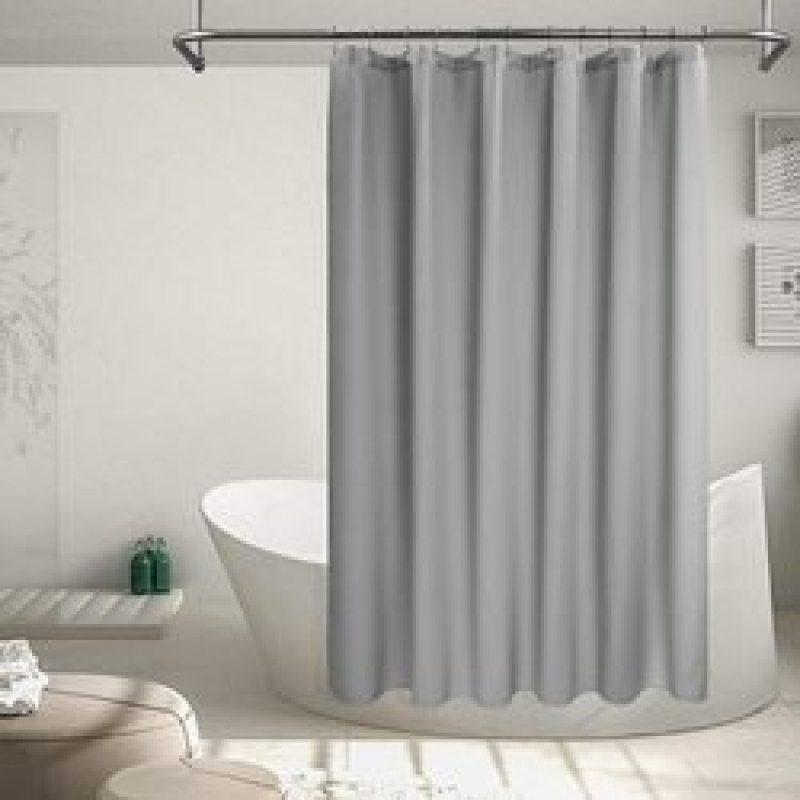 Waffle Shower Curtains Bathroom, Bright Fabric Blossom Bath Durable Waterproof  Fabric With Hooks/