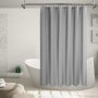 Waffle Shower Curtains Bathroom, Bright Fabric Blossom Bath Durable Waterproof  Fabric With Hooks/