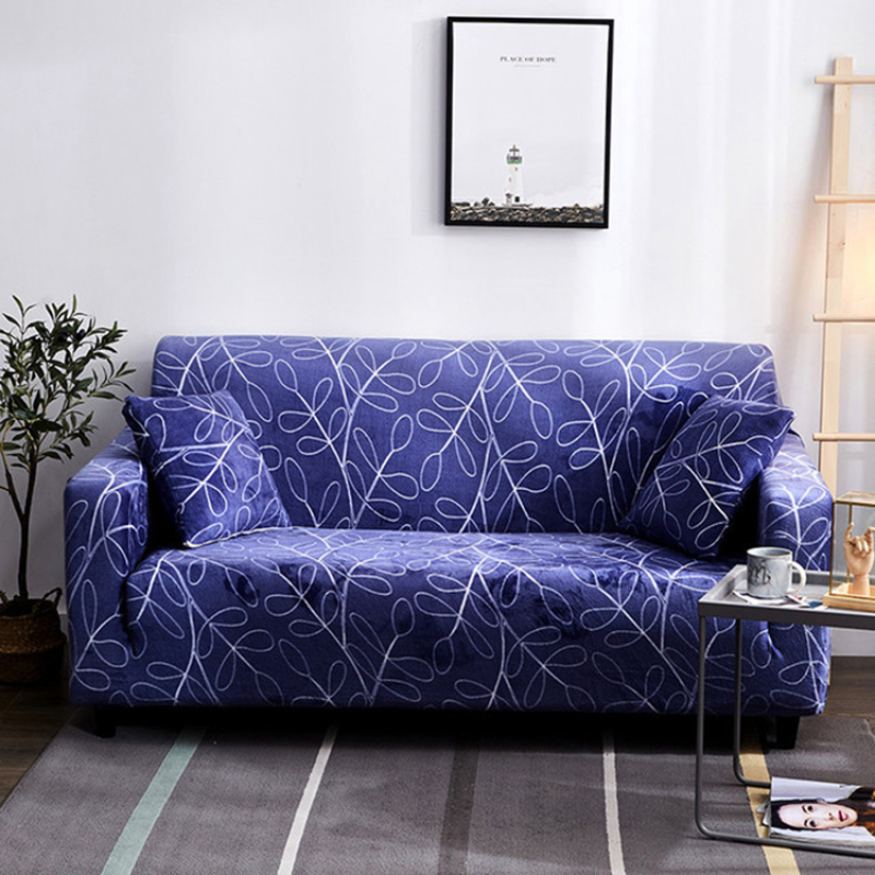 Various Designs L Shape Sofa+Cover, Wholesale Home Decoration Item 3Seats Sofa+Cover/
