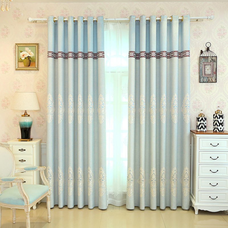 New Product Ideas 2019 Jacquard Curtain Blackout Piece Sale,For Home Livingroom Jacquard Curtains#