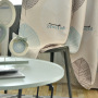 Cheap Leaf Printed Curtains, Curtain Designed For Bedroom And Living Room#