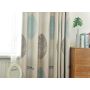Cheap Leaf Printed Curtains, Curtain Designed For Bedroom And Living Room#