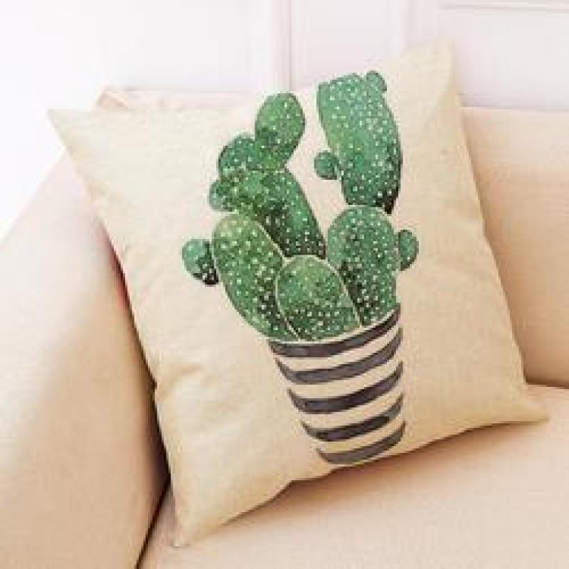 Cactus Cushions For Home Decor, 2019 New Designer Decorative Pillow Cushion Cover/