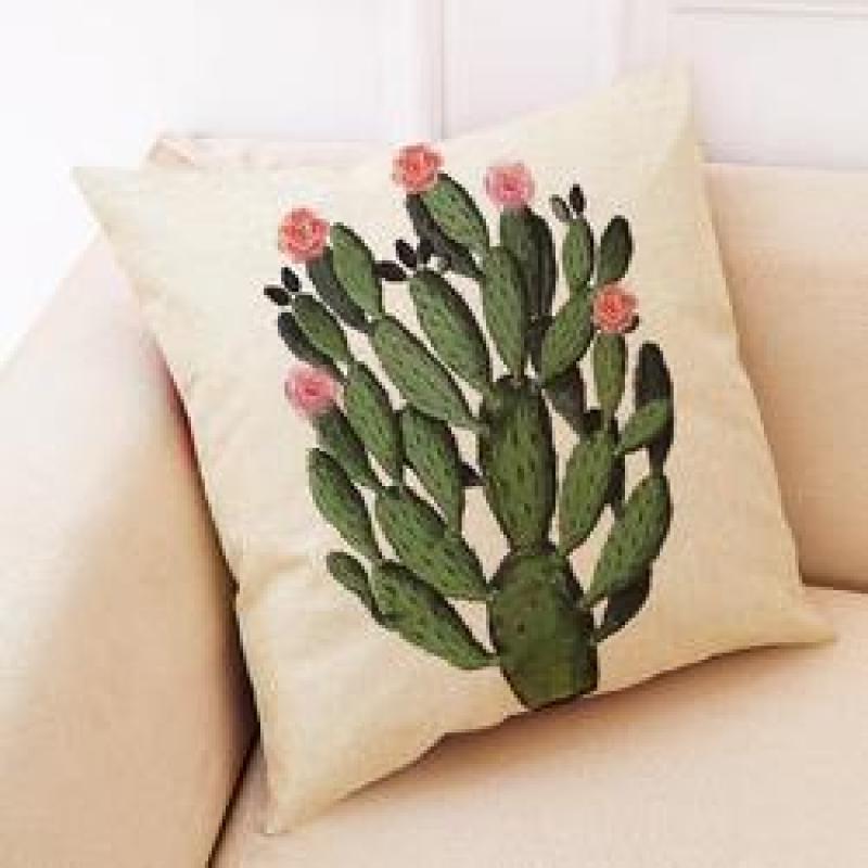 Cactus Cushions For Home Decor, 2019 New Designer Decorative Pillow Cushion Cover/