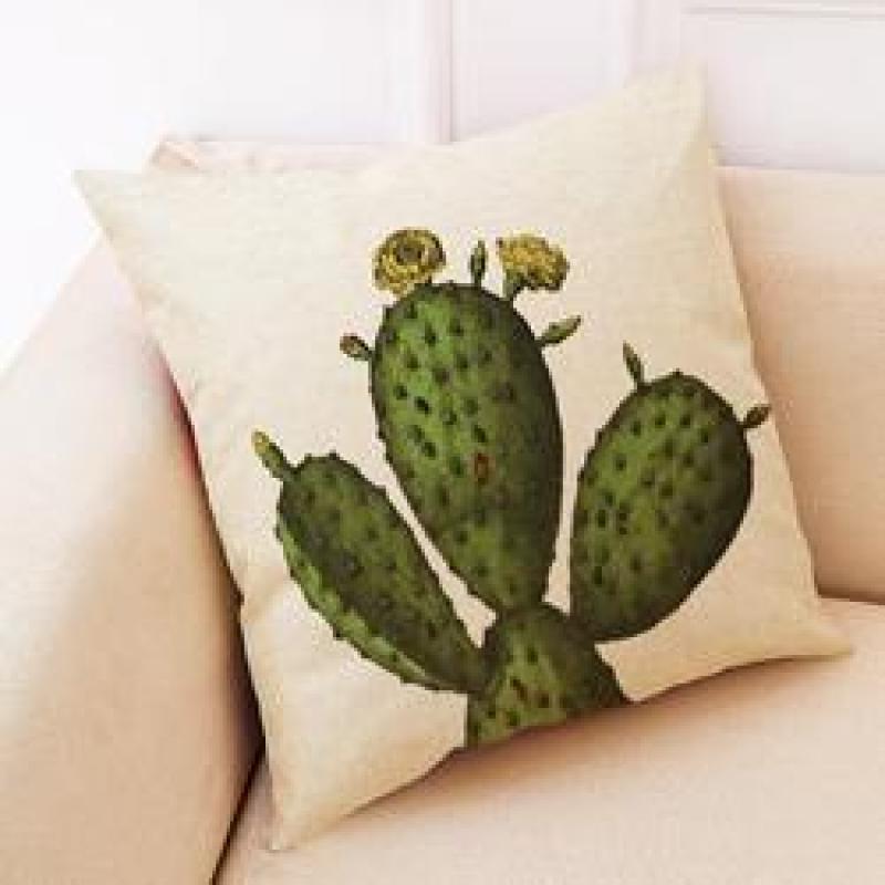 Cactus Cushions For Home Decor, 2019 New Designer Decorative Pillow Cushion Cover/