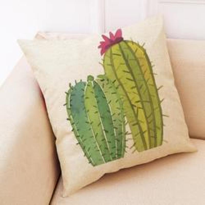 Cactus Cushions For Home Decor, 2019 New Designer Decorative Pillow Cushion Cover/