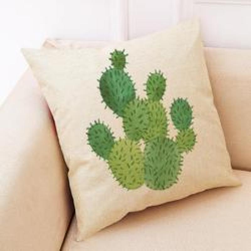 Cactus Cushions For Home Decor, 2019 New Designer Decorative Pillow Cushion Cover/