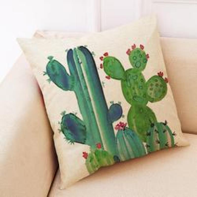Cactus Cushions For Home Decor, 2019 New Designer Decorative Pillow Cushion Cover/