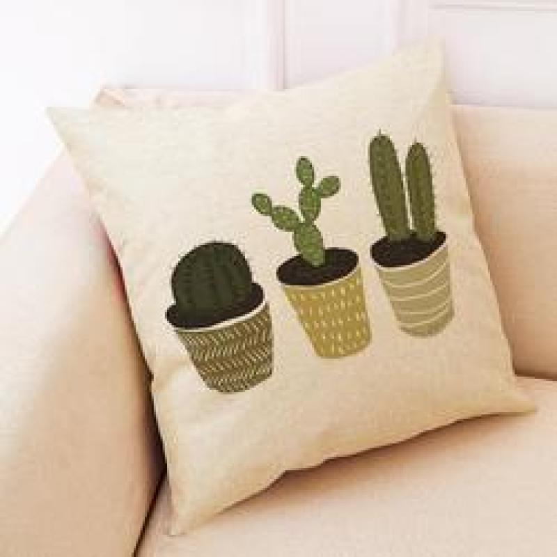 Cactus Cushions For Home Decor, 2019 New Designer Decorative Pillow Cushion Cover/
