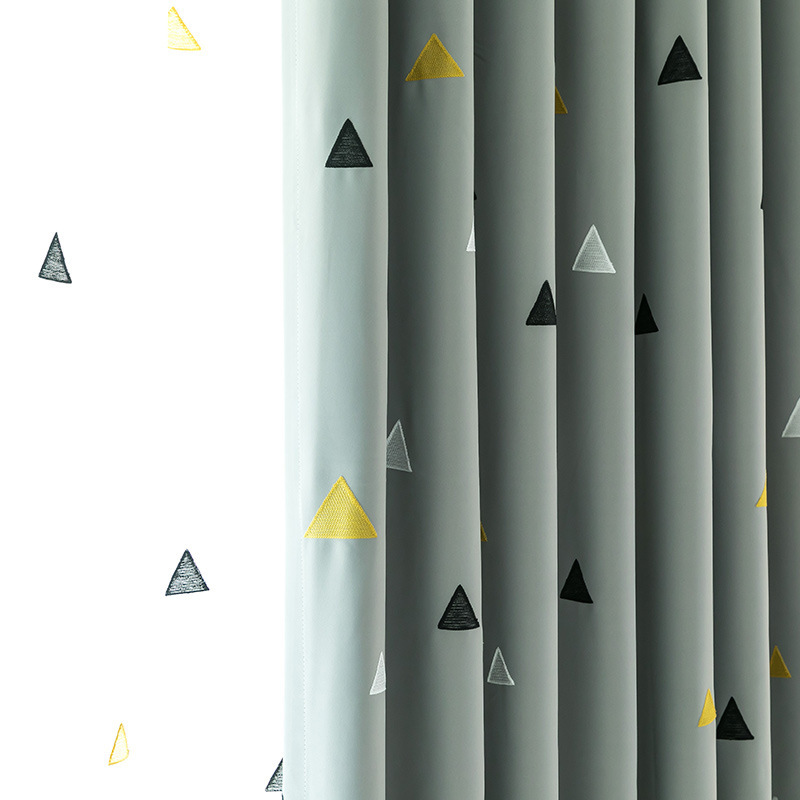 Made In China Embroidery Telas Para Cortinas,Best Selling Products Window Curtain Blackout Piece Sale#