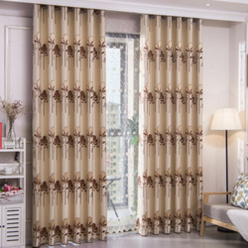 Made In China New Curtain, Online Sale Cheap Jacquard Curtain Fabric/