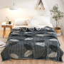 Papa&Mima thin throws blanket fleece plaids multisize bedsheet multifunctional bedspread