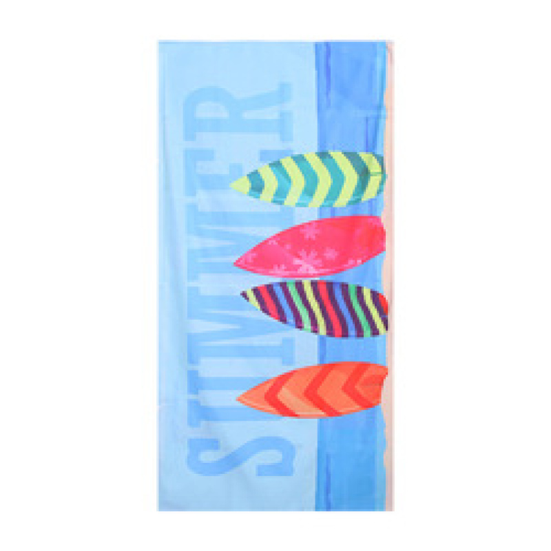OEM ODM Two Sides Printed Beach Towel, Plus Size Sand Free Beach Towel#