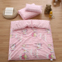 Cotton 3pcs/set Quilt For Kindergarten Children Cartoon Quilt Cover Bed Sheets Bedding Set/