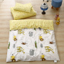Cotton 3pcs/set Quilt For Kindergarten Children Cartoon Quilt Cover Bed Sheets Bedding Set/