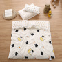 Cotton 3pcs/set Quilt For Kindergarten Children Cartoon Quilt Cover Bed Sheets Bedding Set/