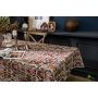 Color jacquard tablecloth double-sided pattern thick tablecloth geometric boho style/
