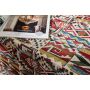 Color jacquard tablecloth double-sided pattern thick tablecloth geometric boho style/
