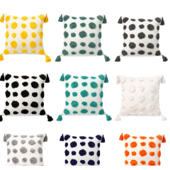 Chenille Square Sofa Car Seat Cushion Covers, Bohomia Home Decoration Cushion Cover/