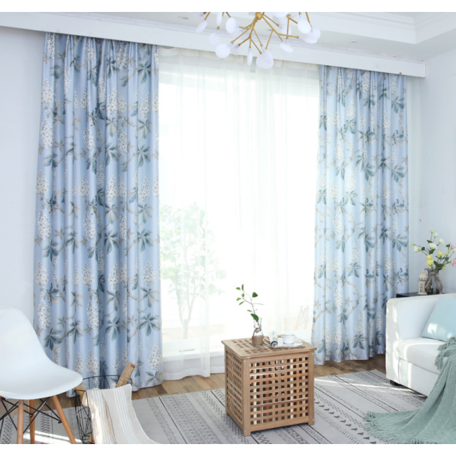 High-quality factory direct sales Blackout Curtain, Modern simplicity printing Curtain#