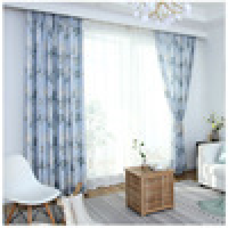 High-quality factory direct sales Blackout Curtain, Modern simplicity printing Curtain#