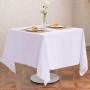 Solid color tablecloth birthday party wedding Christmas rag rectangle waterproof and oil-proof wrinkle free white tablecloth