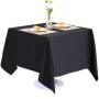 Solid color tablecloth birthday party wedding Christmas rag rectangle waterproof and oil-proof wrinkle free white tablecloth