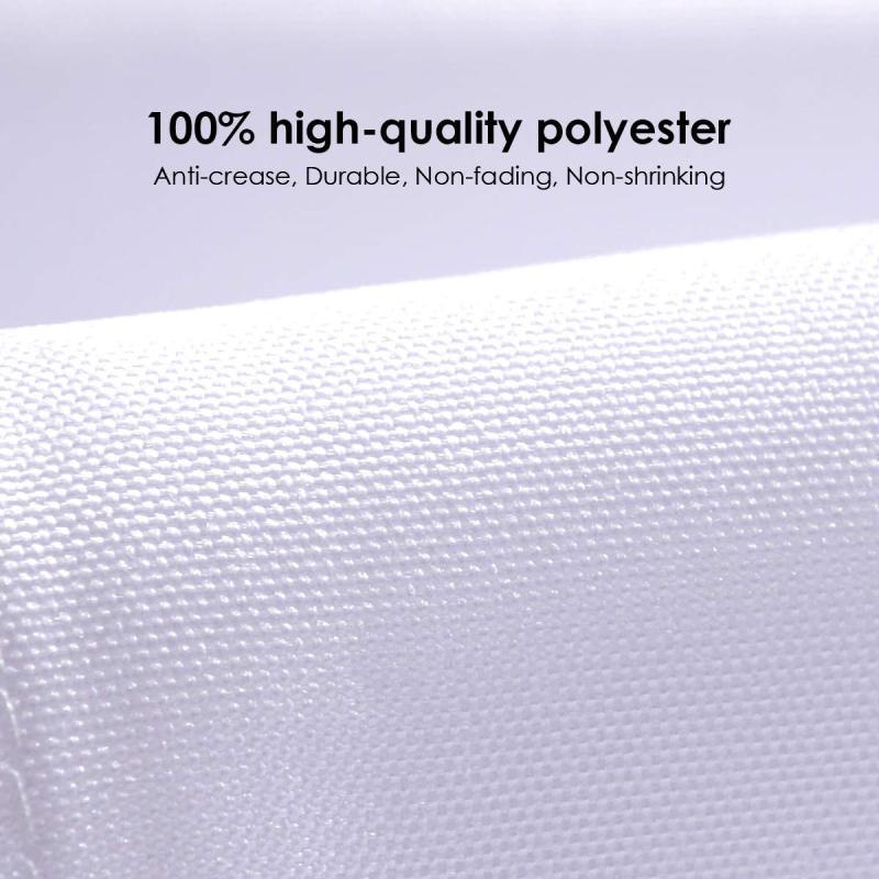 Solid color tablecloth birthday party wedding Christmas rag rectangle waterproof and oil-proof wrinkle free white tablecloth