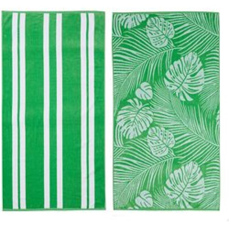 100% cotton jacquard beach towel. Soft water-absorbing quick-drying towel set/