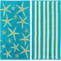 100% cotton jacquard beach towel. Soft water-absorbing quick-drying towel set/