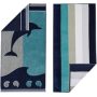 100% cotton jacquard beach towel. Soft water-absorbing quick-drying towel set/