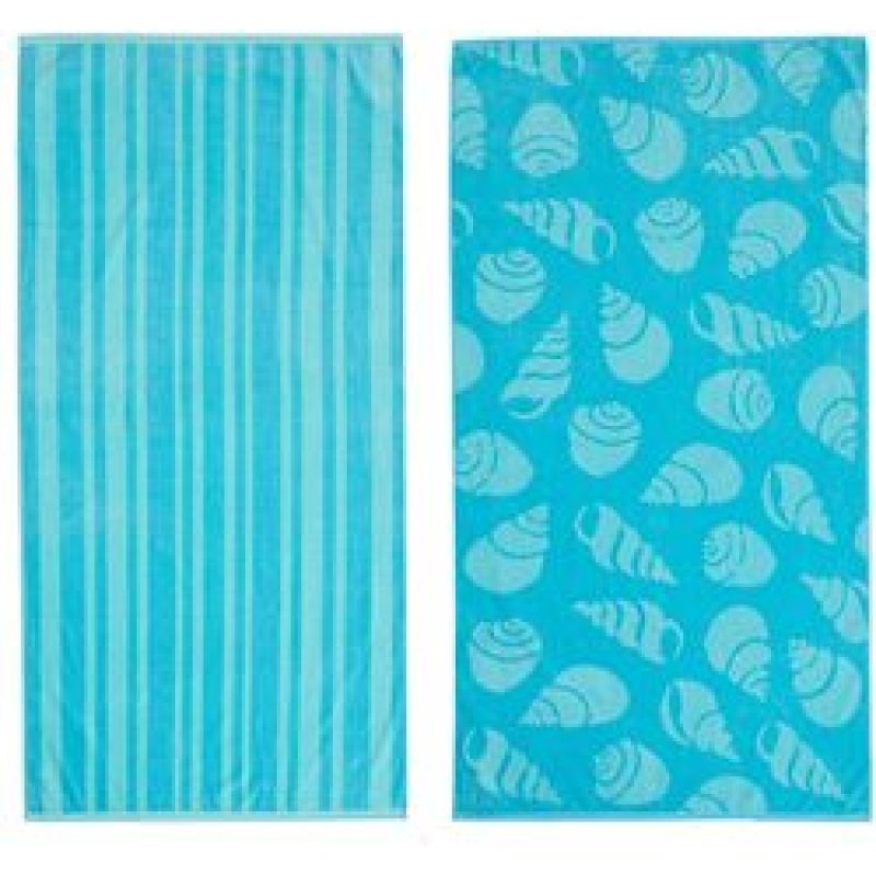 100% cotton jacquard beach towel. Soft water-absorbing quick-drying towel set/