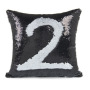 Handmade Mermaid Sequin Pillow Cover Cushion, White And Gold Pillows Home Decor Cushion/
