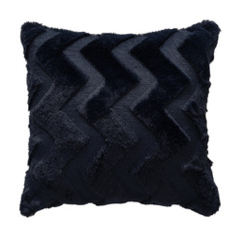 Cheap rabbit fur  plush pillowcase, solid color sofa cushion cover for sofa/
