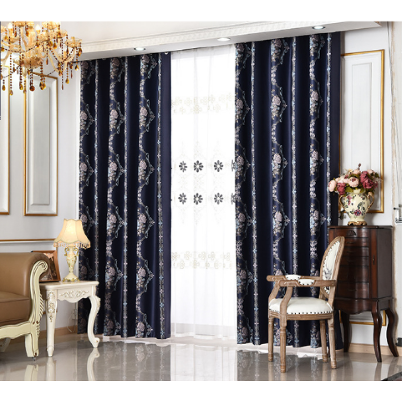 China suppliers floral window blind, New home goods church curtain*