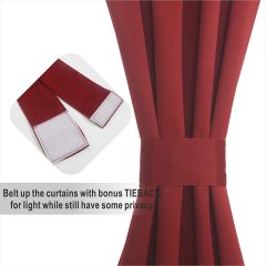Solid Small Blackout Short Curtains For Kitchen Curtains Window ,uxury Window Curtain Home Interior Kitchen Drape/
