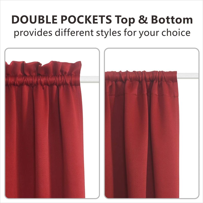 Solid Small Blackout Short Curtains For Kitchen Curtains Window ,uxury Window Curtain Home Interior Kitchen Drape/