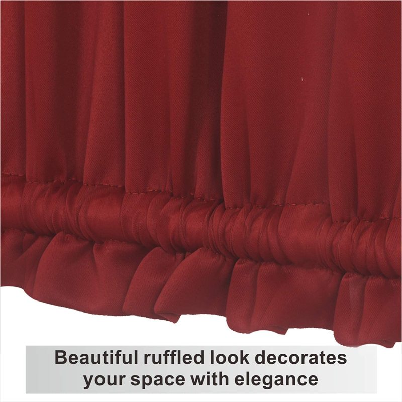Solid Small Blackout Short Curtains For Kitchen Curtains Window ,uxury Window Curtain Home Interior Kitchen Drape/