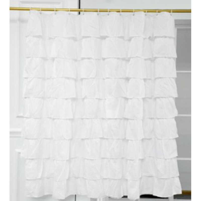 Gold Printed Geometry Shower Curtain Gold Stripe Waterproof Bath Curtains Bathroom For Bathtub Bathing Cover